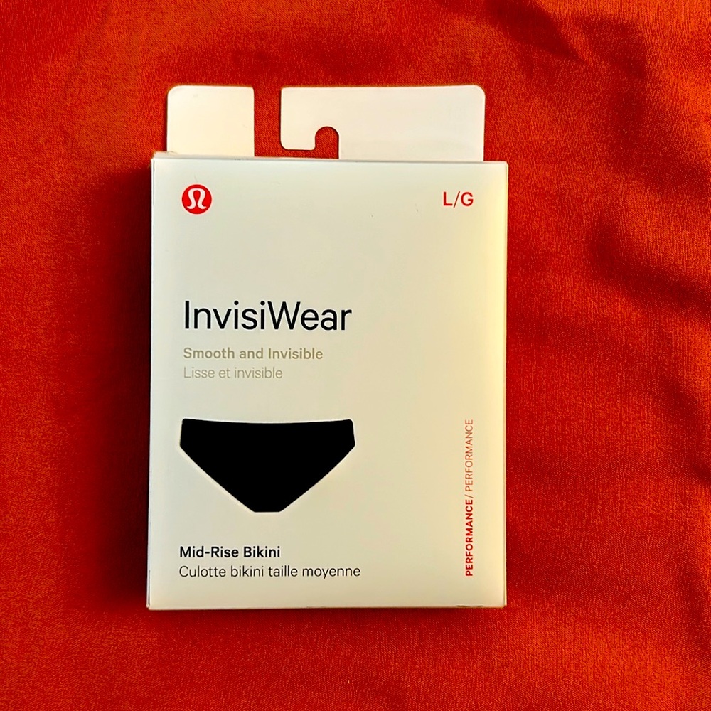 LULU-lemon invisiWear underwear sz L new in box